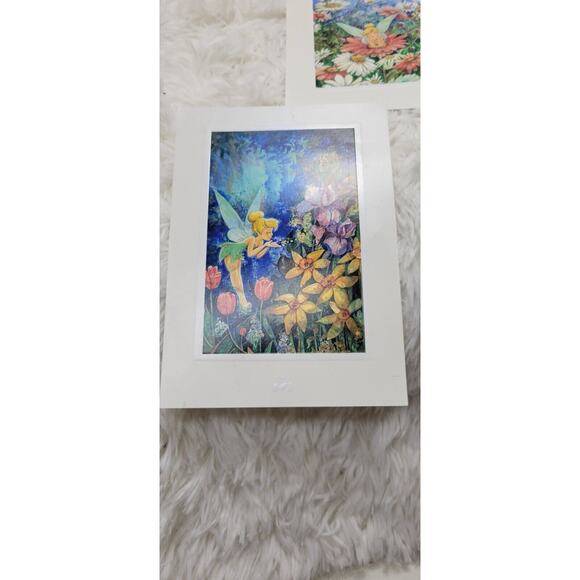 Vintage Disney Lot of 3 Tinker Bell Blooms Unused Postcard David Whitaker READ - Picture 3 of 9